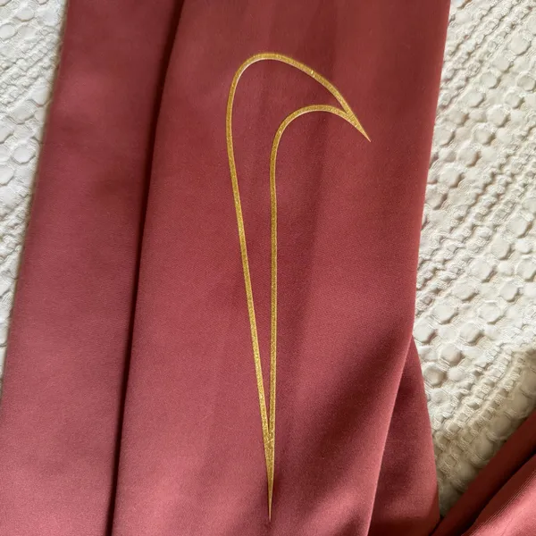 Nike Dri-Fit Leggings Burnt Orange - Image 2