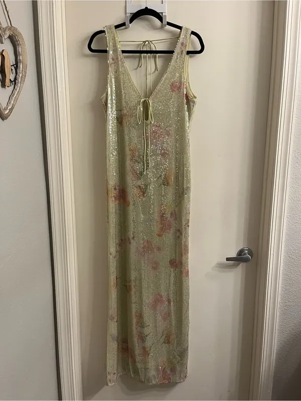 Bardot Eloda Sequin Midi Dress Size US 12 - Image 4