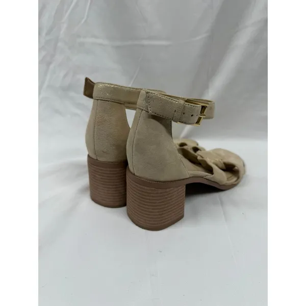 Vionic Women's $150 Maia‎ Gold Metallic Glitter Leather Maia Dress Sandal 7.5 - Image 6
