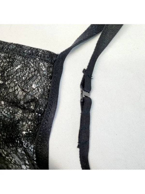 Victoria's Secret Lace Halter Bralette Small - Image 6