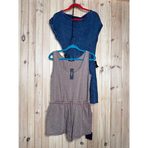 NWT Lulus Definite Beauty Mini Dress & Sleeveless Lounge Romper Bundle Size M - Image 3