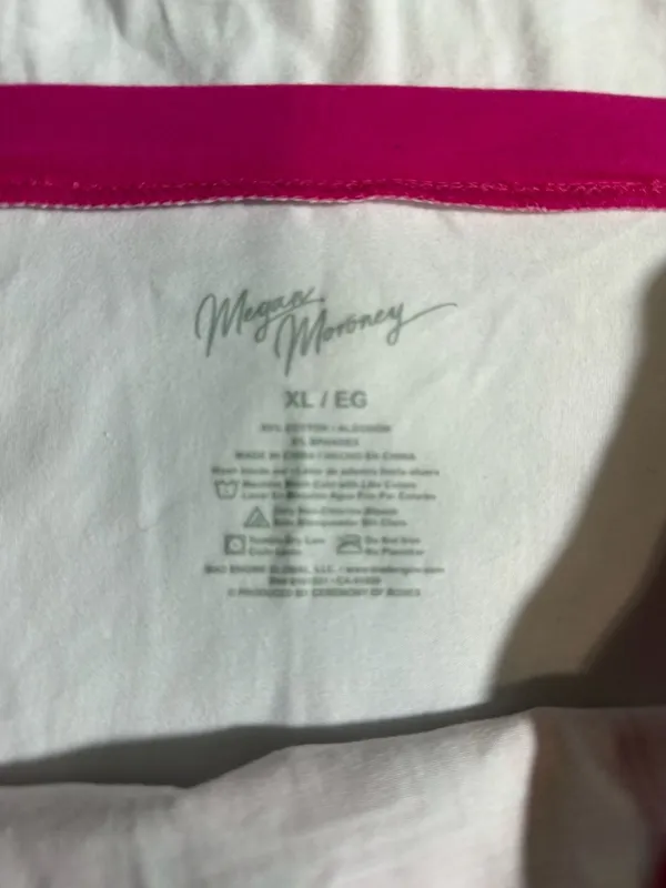 Megan Moroney Cloud 9 White and Pink Tube Mini Skater Dress Size XL - Image 7