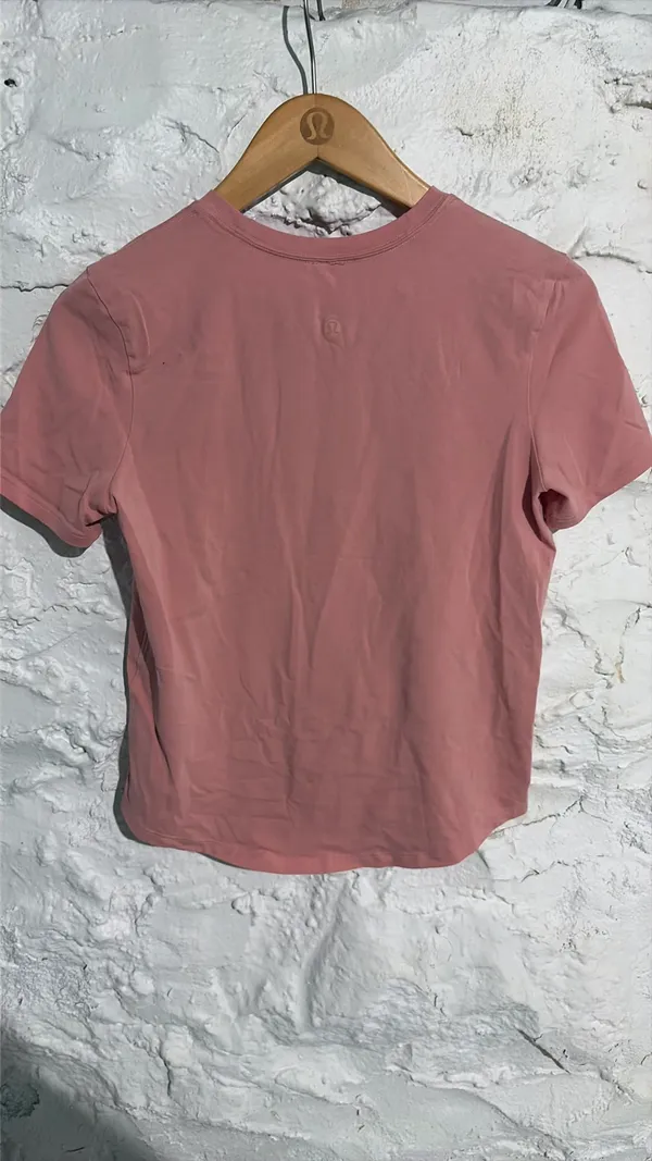Lululemon Short Sleeve Pink Tee - Image 2