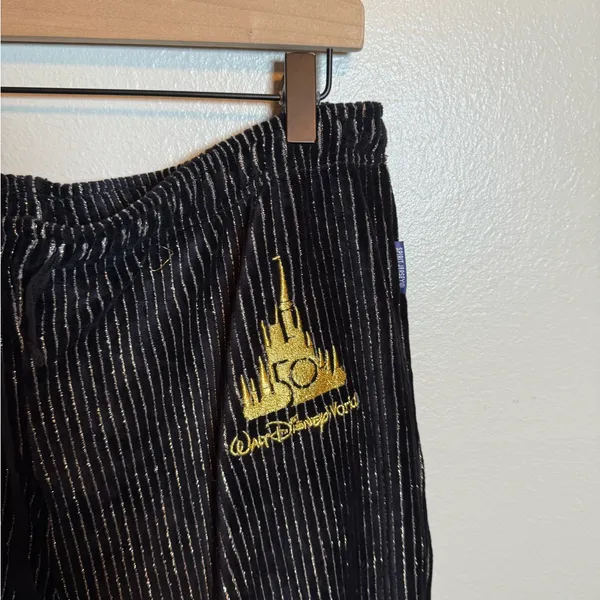 Disney Spirit Jersey‎ Metallic Pin Stripe 50th Anniversary Hoodie & Sweatpants - Image 8