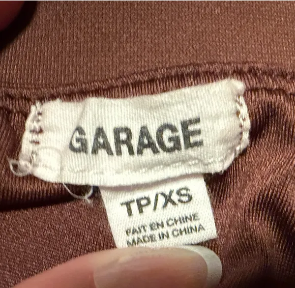 Brown halter garage dress - Image 3