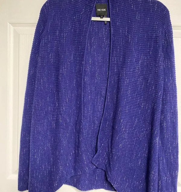 New Nic + Zoe Cardigan Size Small - Image 2