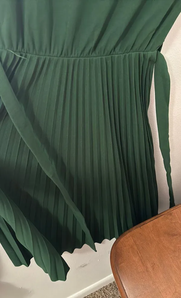 Dark Green Dress Size XXS - Image 5