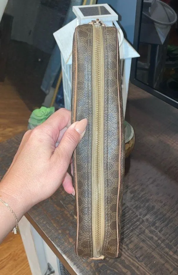 Authentic Vintage Celine Pochette - Image 3