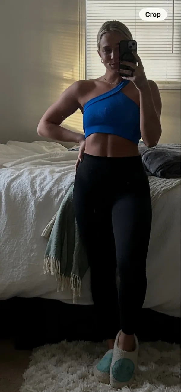 Amazon Workout Top Blue - Image 4
