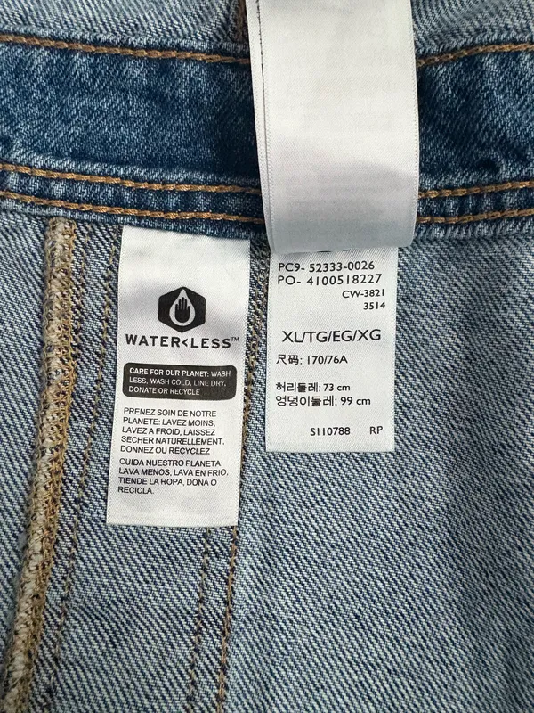 NWOT Levi's Women's Vintage Shortalls in Medium Wash Sz XL - Image 10