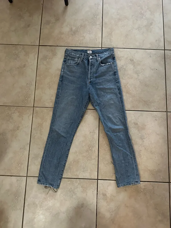 Citizens of Humanity COH x Free People high rise straight leg jeans - Image 7