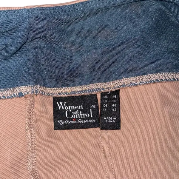 NWT Women with Control Elite Prime Stretch Denim Flare Pants Driftwood Size 16 - Image 8