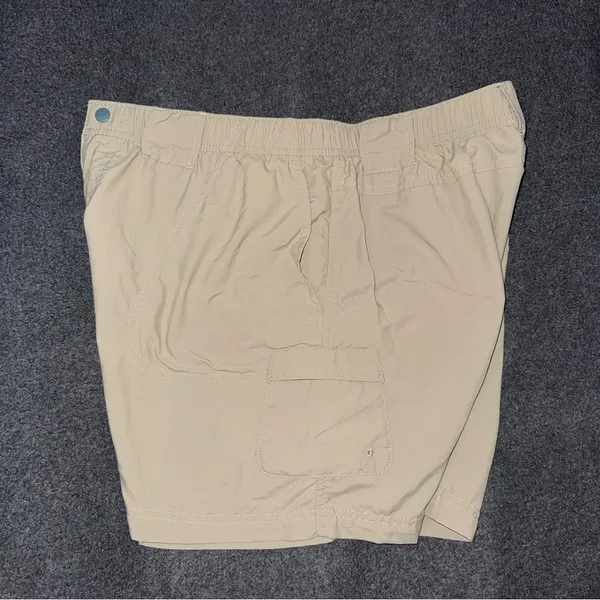 Columbia Sandy River II Cargo Shorts Sz Large Tusk Omni-Shade UPF 30 6” inseam - Image 4