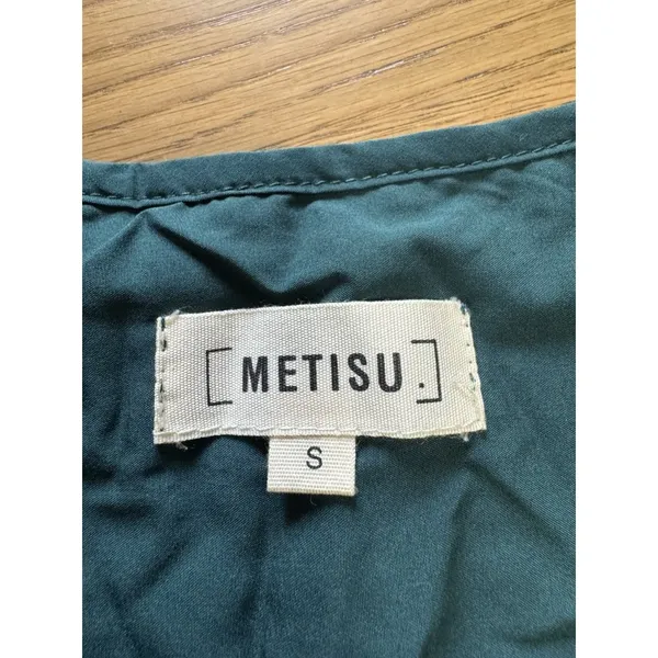 Metisu Size Small Midi Dress Green Lace‎ Cocktail Grunge Whimsigoth Fairy Goth - Image 3