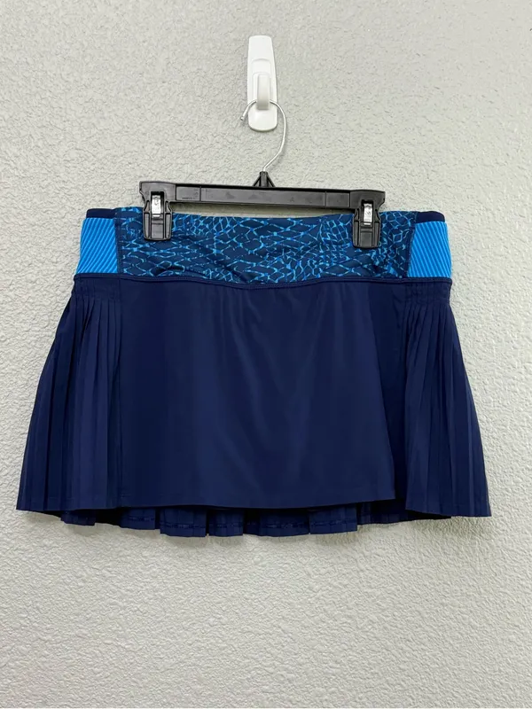Lululemon Time To Shine Hero Blue/Samba Snake Kayak Skort Size 6 - Image 3