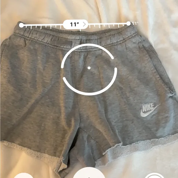 Grey Nike sweat shorts - Image 5