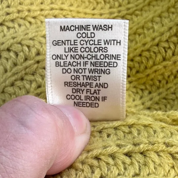 Sincerely Jules Colorblock Chunky Knit Sweater Oversized Drop‎ Shoulder Med NWT - Image 5