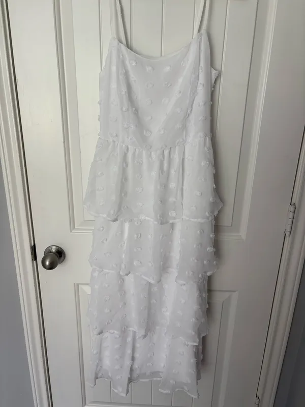 White Dress Mi Ami Francesca's - Image 3