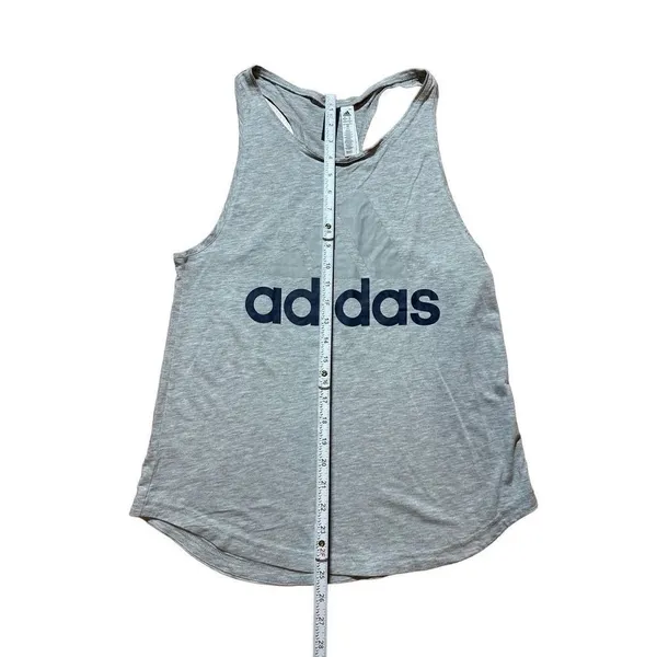 adidas women’s gray Racerback tank‎ sz M - Image 5