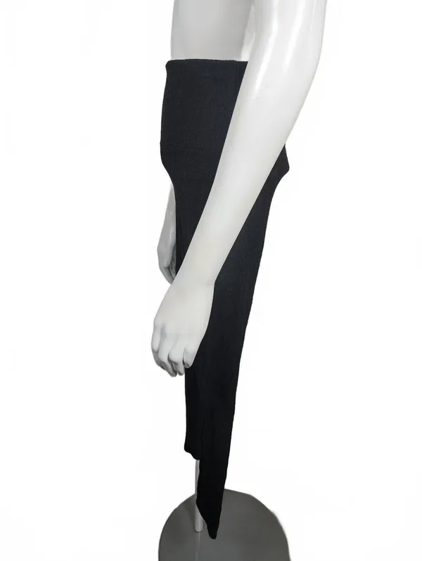 Orvis Classic Collection Charcoal Gray High Waist Fleece Lined Leggings Size S - Image 3
