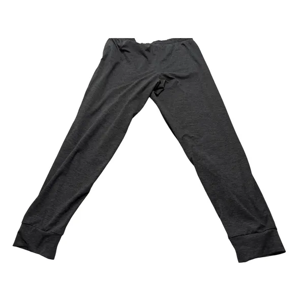 Members Mark Favorite Soft Jogger Black Soot Heather Gray Lounge Pants Large - Image 3