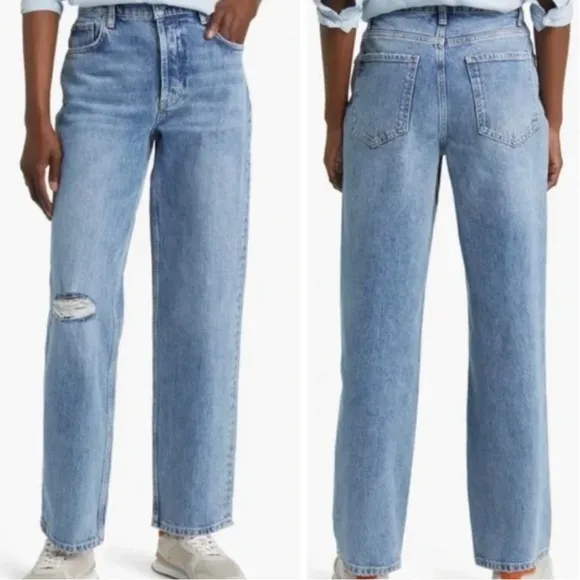 Rails The Topanga High Rise Straight Distressed Jeans - Image 2