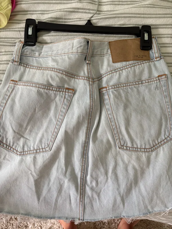 NWOT rag and bone denim skirt - Image 4