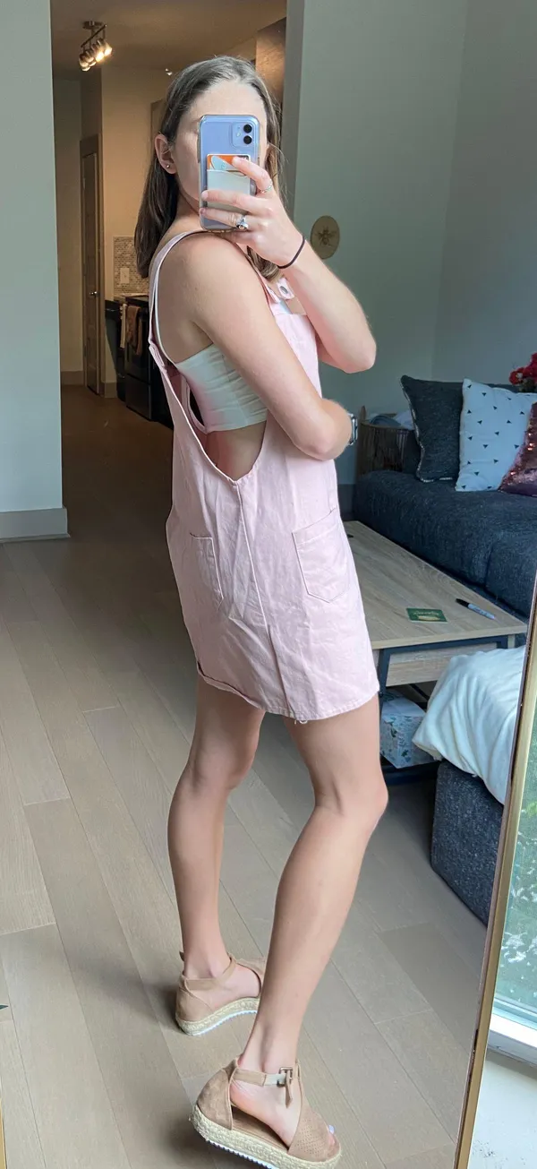 BBX pink Overall Dress Size XS - Image 2