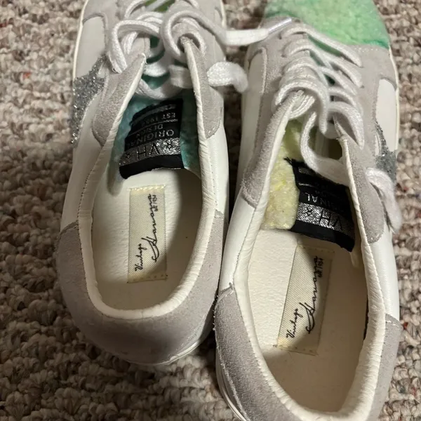 Vintage Havana Zoey Faux Shearling Trim Sneaker Size 11 - Image 4