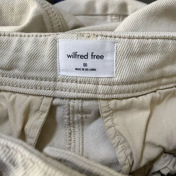 Aritzia‎ Wilfred Maeve Cargo Pant Womens Size 00 Birch Beige - Image 4