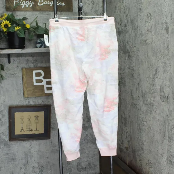 NWT Style & Co. Womens Printed Jogger Pants Pink Camo XL - Image 3