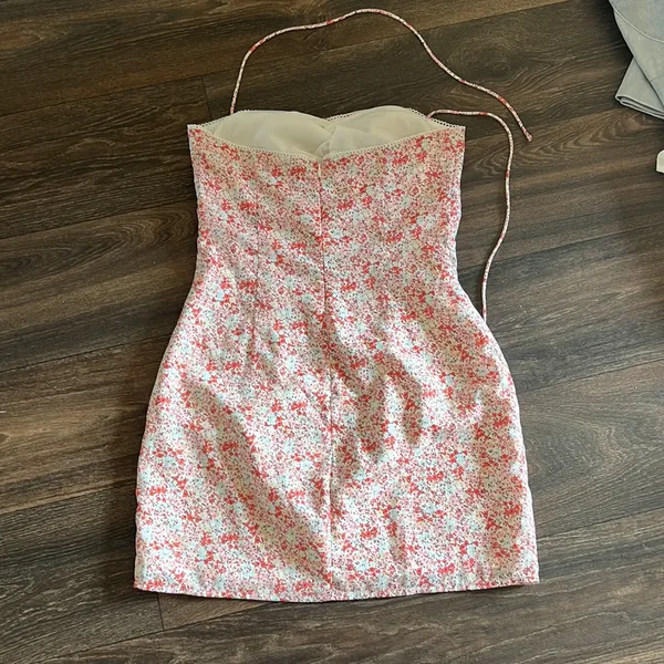 Majorelle Lexi Mini Dress in Pink Floral - Image 5