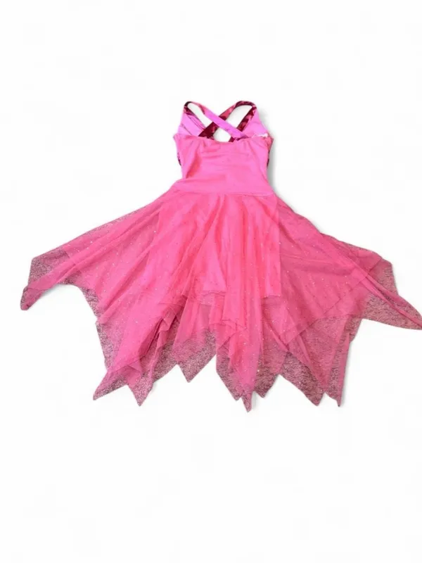 Hot Pink Tulle Coquette Dress | Fairycore Princess Prom Dress XS/S Petite - Image 8