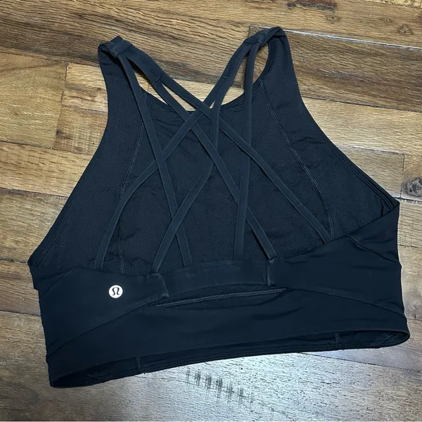 Lululemon Free To Be Serene Bra High Neck Long Line 10 - Image 3