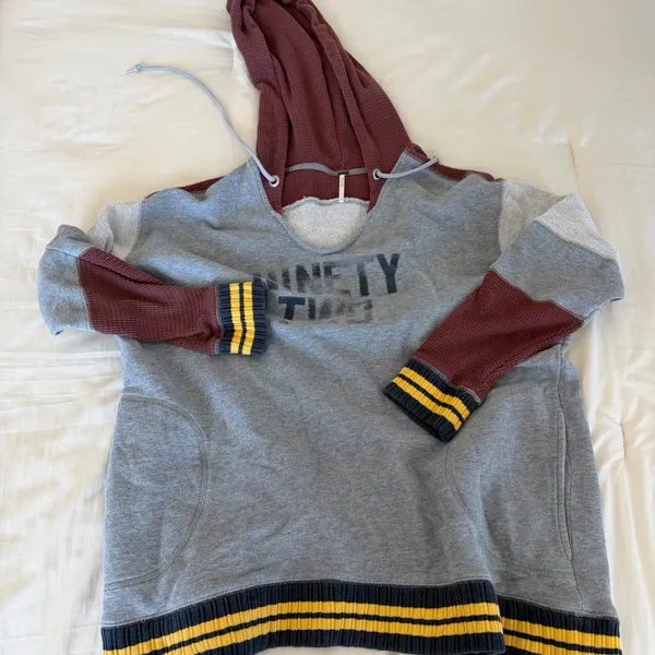 Free people jersey style hoodie - Image 2