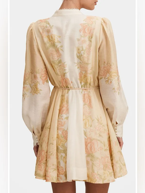 Ever New Shyla Floral Long Sleeve Minidress 2 - Image 8