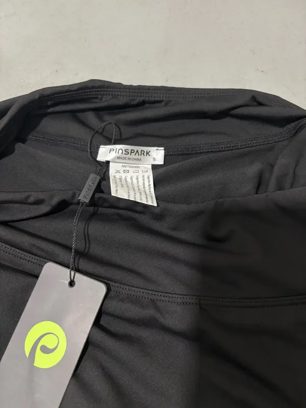 Black Athletic Skort (Skirt with Built-in Shorts) – High Waisted & Comfortable - Image 3