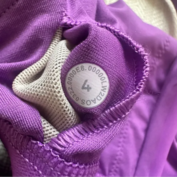 Lululemon Wunder Train Bra *Medium Support, C/D Cup in Moonlit Magenta Size 4 - Image 5