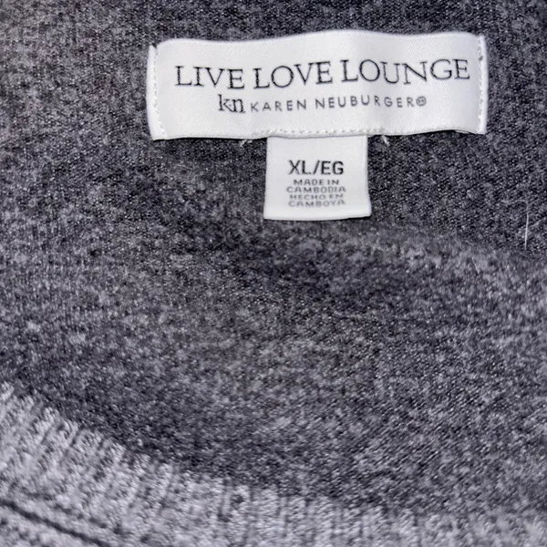 Karen‎ Neuburger Dark Gray Women's Top - Image 2