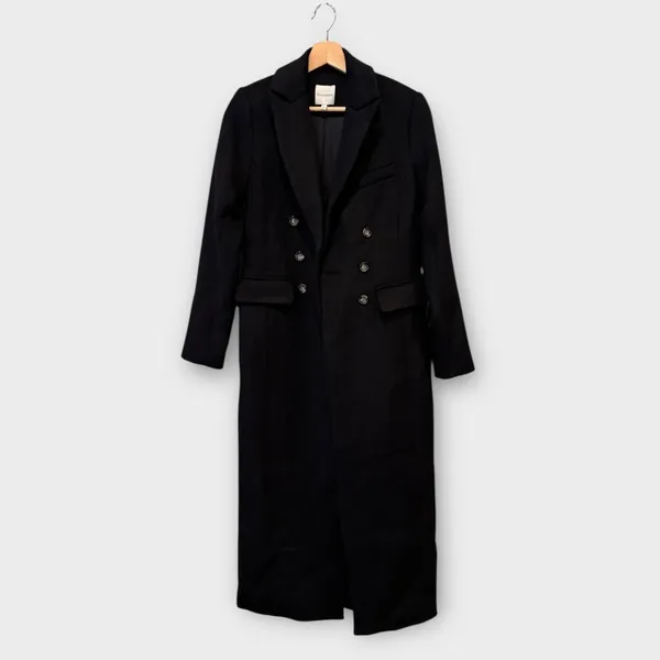 Favorite Daughter The Simon Double Breasted Longline Coat Size Small - Image 8