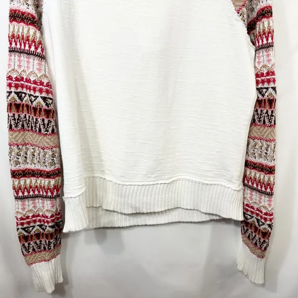 Sundance Small Pullover Sweater Raglan Boho Western Cottagecore‎ Mixed Media 581 - Image 5