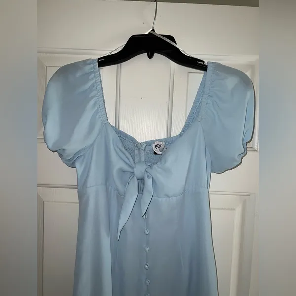 Princess Polly Nola Mini Dress in Blue Size 6 - Image 7