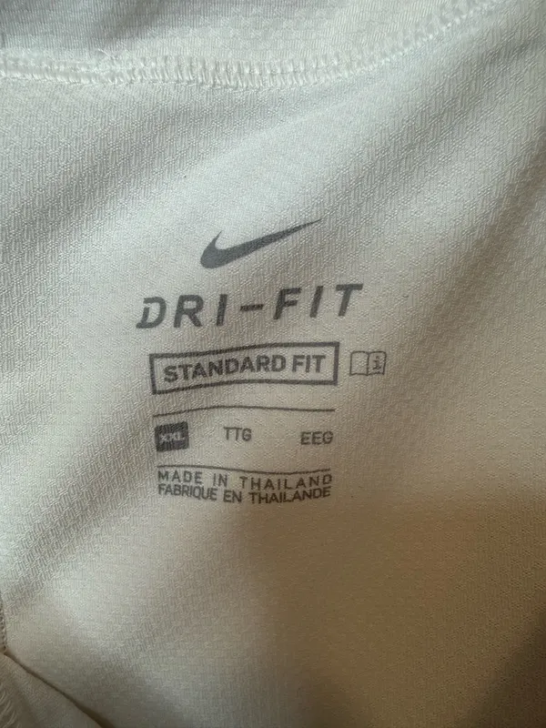 Nike Dri-Fit White Tennis Golf Skort Standard Fit Size XXL Pockets Athletic - Image 8
