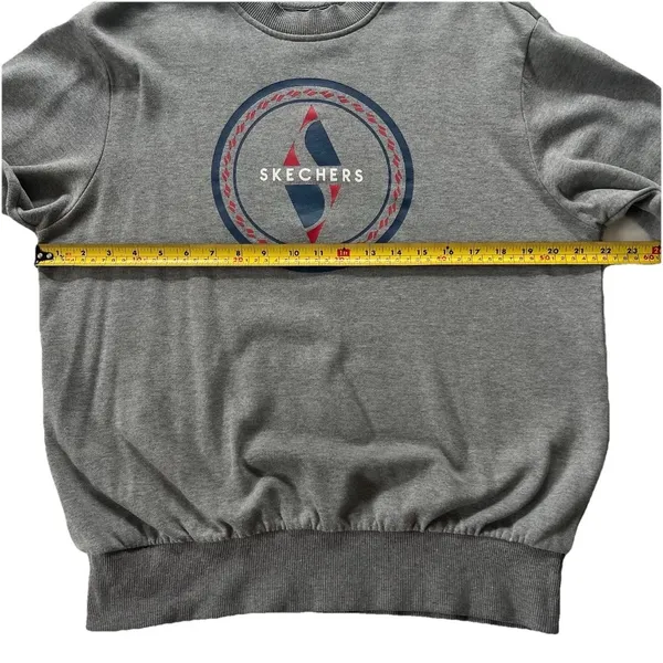 Skechers Logo Womens Crewneck Sweatshirt M Streetwear Athleisure Casual Lounge - Image 5