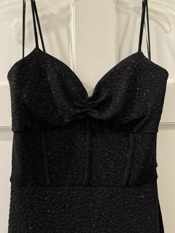 Windsor Black Sparkly Formal Gown - Image 2