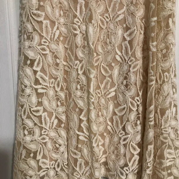 Free People Miles Of lace fit & flare‎ skater dress women’s size small petite. - Image 8