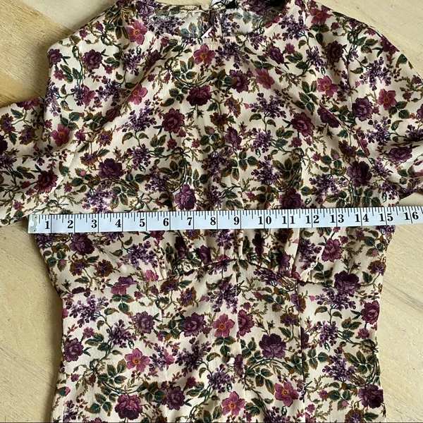 NEW Zara floral mini dress BLOGGERS FAVORITE!!! - Image 7