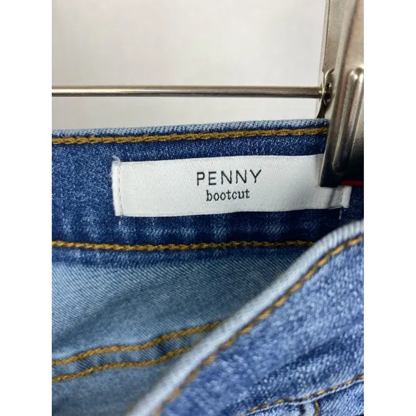 Sam Edelman Blue Denim High Rise Penny Bootcut Jeans 28 - Image 6