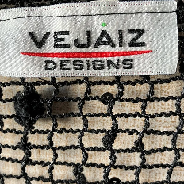 FINAL MARKDOWN Vejaiz Designs Black Knit cardigan small - Image 2