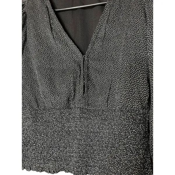 Abercrombie & Fitch Chiffon Cropped Long Sleeve Top Size XS‎ - Image 4